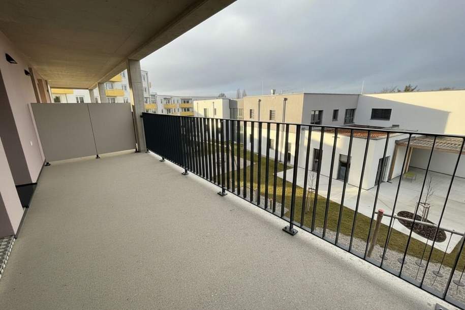 ERSTBEZUG "ein viertel grün" in Wr. Neustadt - exquisite 2 Zimmerwohnung mit Balkon, Wohnung-kauf, 169.708,€, 2700 Wiener Neustadt(Stadt)