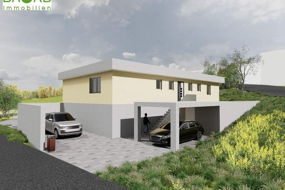 NEUBAU-BUNGALOW im ROSENTAL | UMGEBEN von NATUR | TRAUMHAFTERE LAGE| MODERN &amp; EFFIZIENT | CARPORT, Haus-kauf, 530.000,€, 9170 Klagenfurt Land