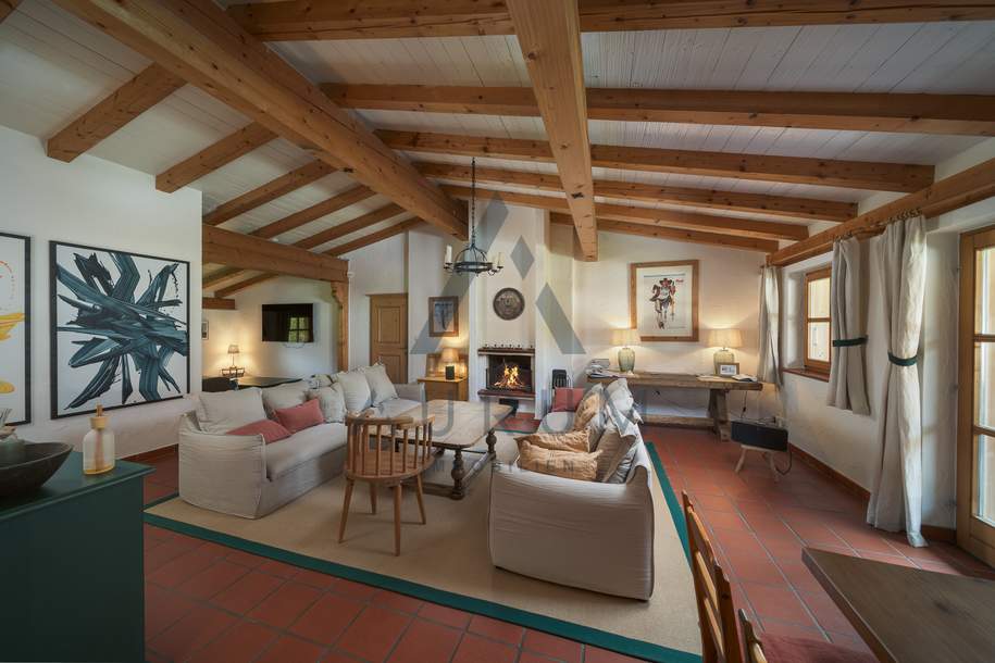 Freizeitwohnsitz: Dachgeschosswohnung mit 5 Schlafzimmern und Kaiserblick, Wohnung-kauf, 2.590.000,€, 6370 Kitzbühel