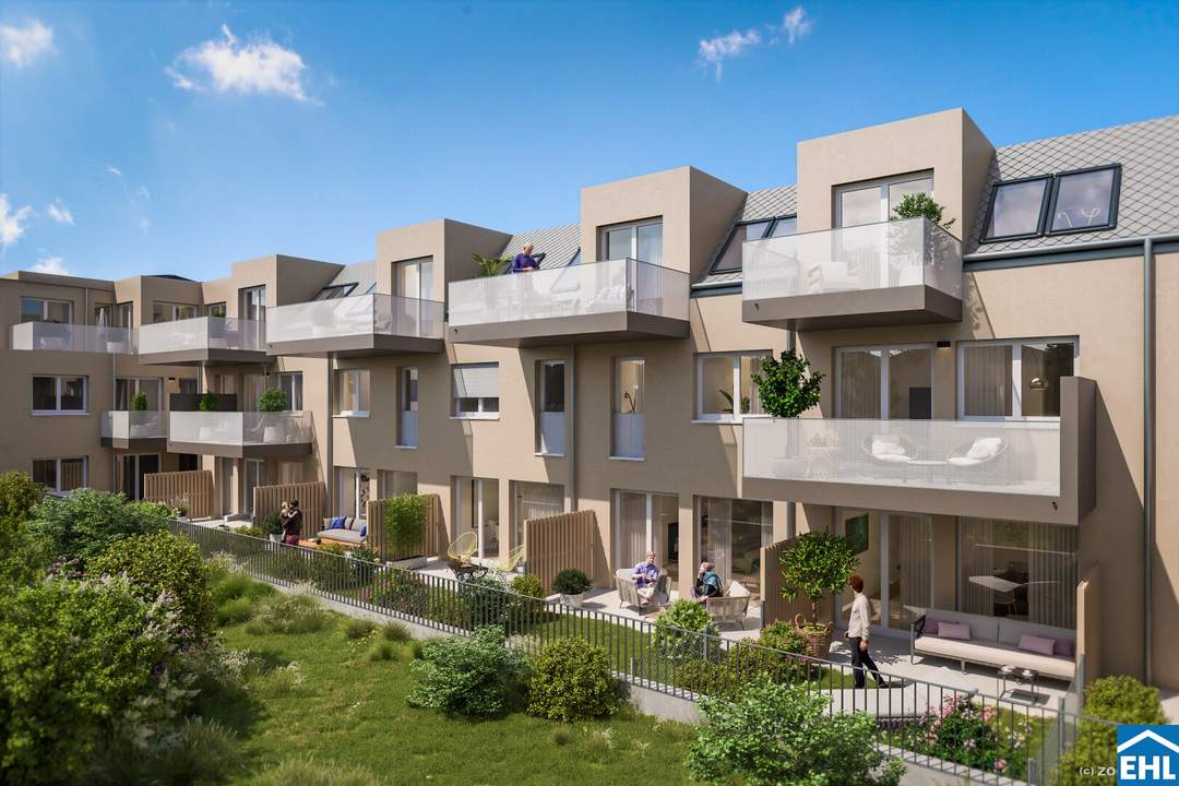 Städtischer Luxus, Naturnahe Ruhe: LIESING GARDENS vereint beides