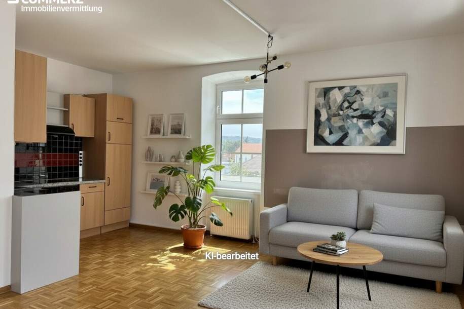 Gepflegte City-Wohnung, Wohnung-miete, 599,66,€, 2620 Neunkirchen