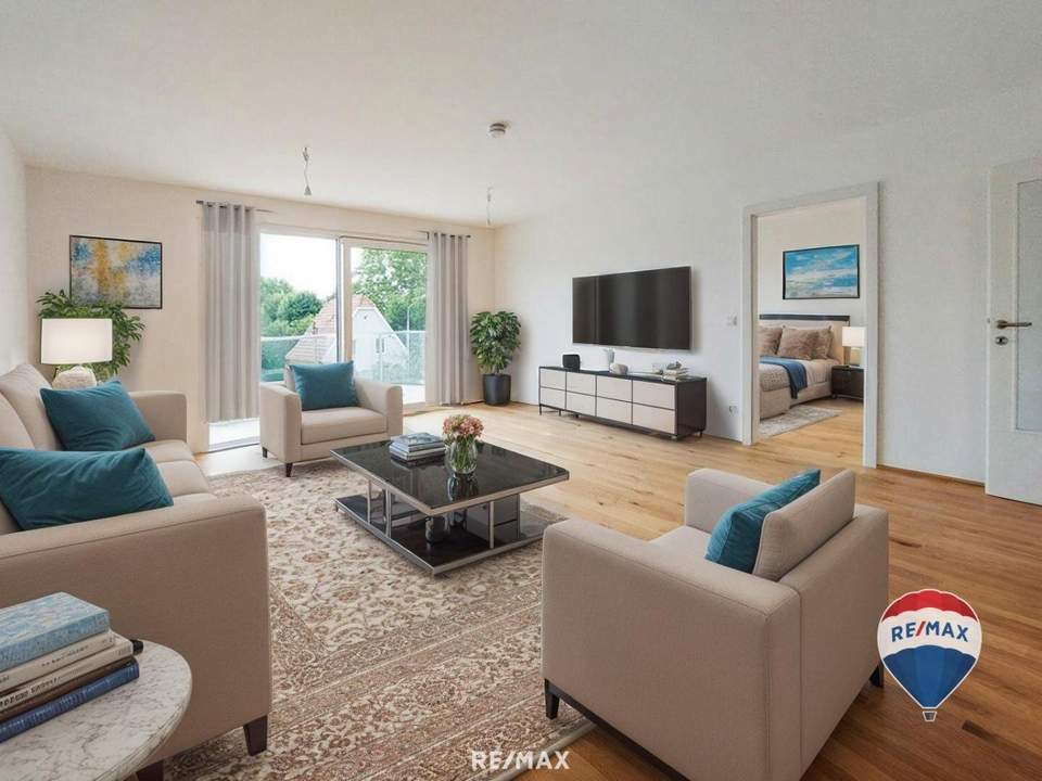 Erstbezug | Geräumige 2-Zimmer-Wohnung | Hochwertiges Neubauprojekt