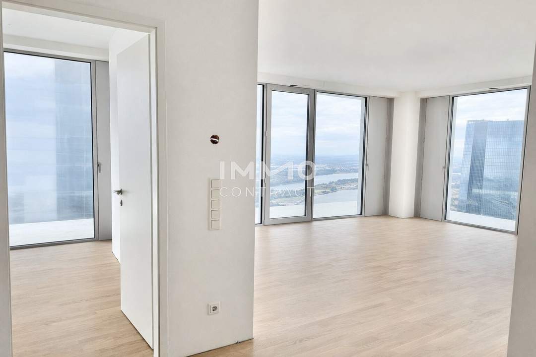 3 Zimmer mit Weitblick: U1 Donauinsel - DC2 Tower: SKY RESIDENCES
