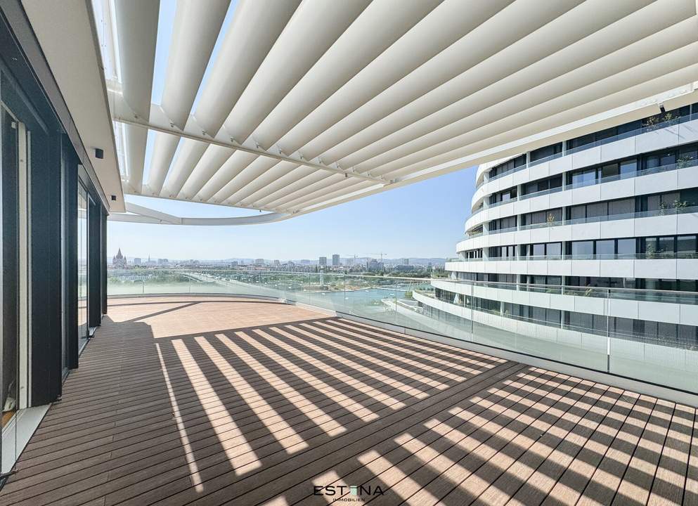Familientraum mit Blick über Wien - Neubauwohnung Nähe "UNO City"