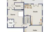 Großzügiges Architektenhaus - 194m², Wohnküche, 3 SZ, 3 Bäder, Wohnstudio im UG, Pool, Doppel-Carport, Wellnessbereich u.v.m.!