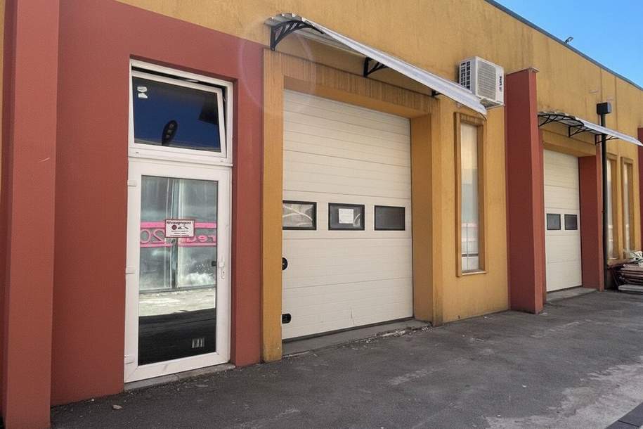 PROVISIONSFREI!!! Schöne große Halle, Lager, Werkstatt am Betriebsgelände Areal200 in Sollenau E2, E3, Gewerbeobjekt-miete, 546,00,€, 2601 Wiener Neustadt(Land)