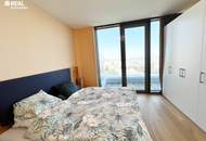 Dachgeschoßwohnung im 19ten Stock mit beeindruckendem Ausblick auf den Schweizer Garten