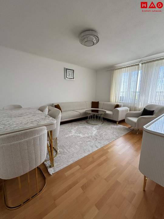 Gut aufgeteilte 2-Zimmer-Wohnung im obersten Stockwerk mit Aufzug in Wels-Vogelweide! Unbefristetes Mietverhältnis! Ab 01.12.2026 verfügbar!