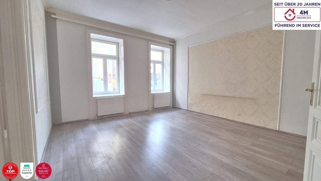 🏠 Zentral. Ruhig. 3 Zimmer Altbaujuwel voller Möglichkeiten im Wiener Zentrum