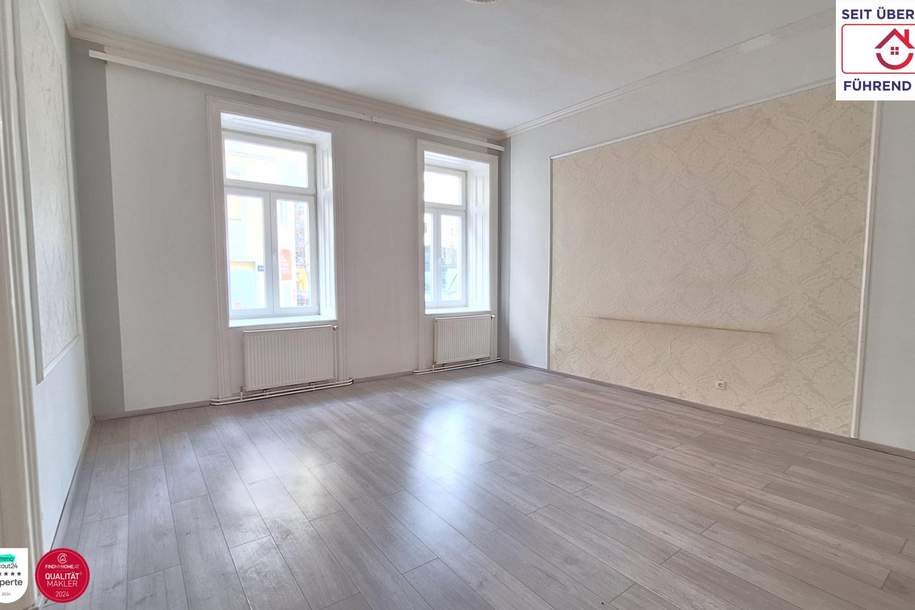 🏠 Zentral. Ruhig. 3 Zimmer Altbaujuwel voller Möglichkeiten im Wiener Zentrum, Wohnung-kauf, 319.000,€, 1020 Wien 2., Leopoldstadt