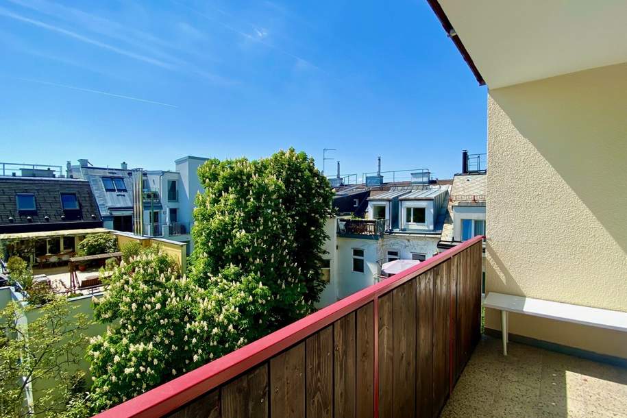 🌻SUNNY SIDE UP! SANIERTE GARTENSEITIGE HELLE 3-ZIMMER-WOHNUNG MIT BLICK INS GRÜNE, Wohnung-kauf, 349.000,€, 1170 Wien 17., Hernals