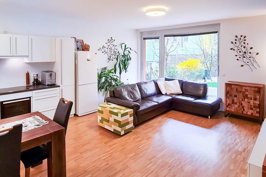 Moderne Traumwohnung mit Garten &amp; Garage in 1210 Wien, Wohnung-kauf, 490.000,€, 1210 Wien 21., Floridsdorf