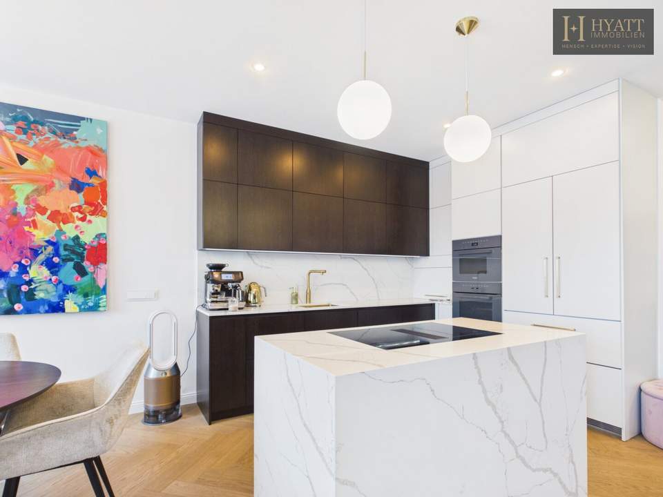 Luxus-Erstbezug Designerwohnung mit Panoramablick über Neustift