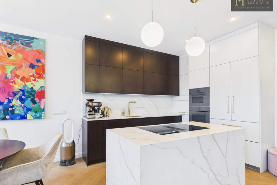 Luxus-Erstbezug Designerwohnung mit Panoramablick über Neustift, Wohnung-miete, 3.015,00,€, 1190 Wien 19., Döbling