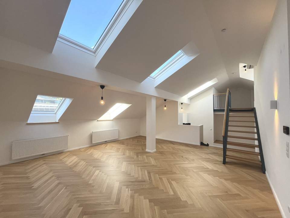1090! Wunderschönes 3-Zimmer DG mit großer Terrasse in Toplage Nähe Schottentor!