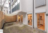 *** Ab sofort: Perfekte Singlewohnung mit großer Innenhof-Terrasse beim Schubertpark ***