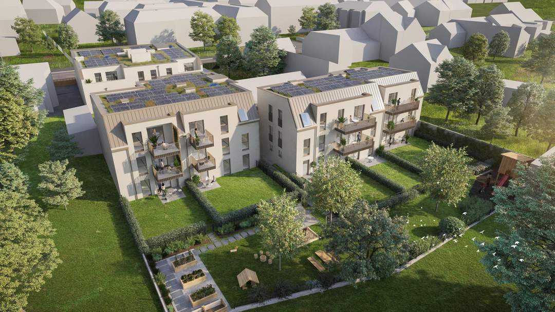 HOCHWERTIG UND MODERN WOHNEN IN LANGENZERSDORF: LIEBEVOLLE FAMILIENWOHNUNG MIT TOLLER INFRASTRUKTUR UND VERKEHRSANBINDUNG IN BESTER ZENTRUMSLAGE