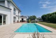 Modernes Einfamilienhaus mit Pool und Garage in Spratzern