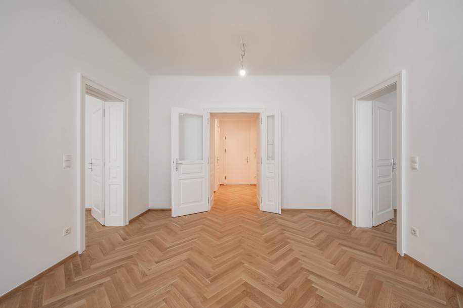 ++NEU++ Fantastische 2-Zimmer Erdgeschoss-Altbauwohnung, Wohnung-kauf, 379.000,€, 1020 Wien 2., Leopoldstadt