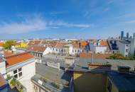Erstbezug nach Sanierung: Dachgeschoßmaisonette mit 2 Terrassen im Stuwerviertel