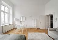 RETRO-CHIC II ALTBAUWOHNUNG MIT EIGENGARTEN IM INNENHOF II AIRBNB oder SELBST EINZIEHEN II SOFORT NUTZBAR II NÄHE U6/AKH/VOLKSOPER/WUK