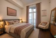 Exklusive Altbauwohnung mit hofseitigem Schlafzimmer und kleinem Balkon