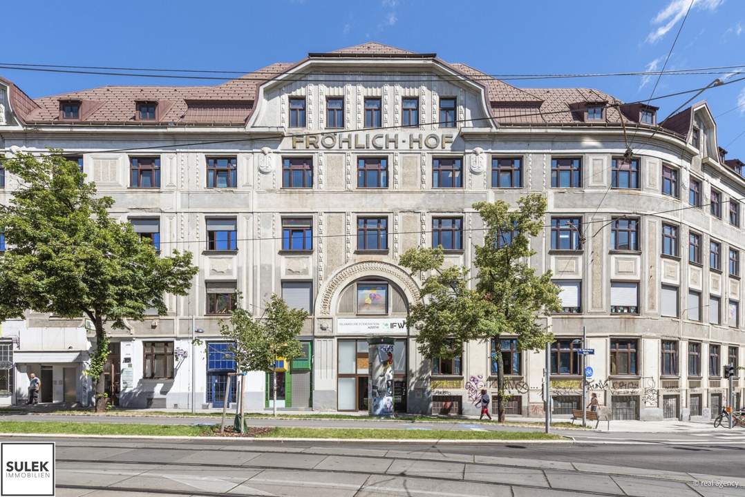 Büro / Praxis / Ordination im Fröhlich-Hof - Hütteldorfer Straße 44 nahe U3 - Ihr neuer Standort! PROVISIONSFREI!