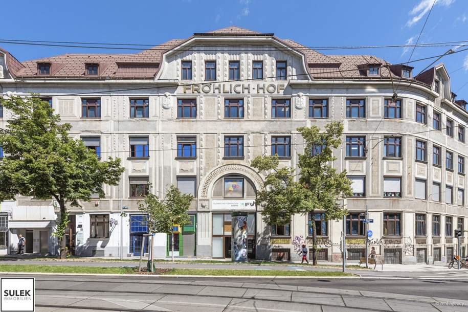 Büro / Praxis / Ordination im Fröhlich-Hof - Hütteldorfer Straße 44 nahe U3 - Ihr neuer Standort! PROVISIONSFREI!, Gewerbeobjekt-miete, 3.774,06,€, 1150 Wien 15., Rudolfsheim-Fünfhaus