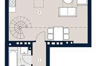 Wendeltreppe und Galerie