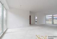 ERSTBEZUG! Traumhafte 4-Zimmer-Wohnung mit herrlichem Donaublick mit Eigengarten &amp; Terrasse in WILHERING zu verkaufen!