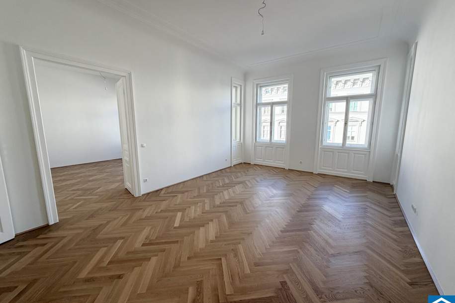 5-Zimmer-Wohnung in Bestlage - Erstbezug nach Sanierung, Wohnung-miete, 3.590,47,€, 1030 Wien 3., Landstraße