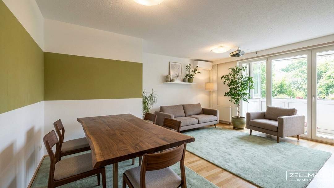 OBER ST VEIT | MAISONETTE-WOHNUNG / REIHENHAUS IN ABSOLUTER GRÜNRUHELAGE – AM LAINZER TIERGARTEN | ZELLMANN IMMOBILIEN