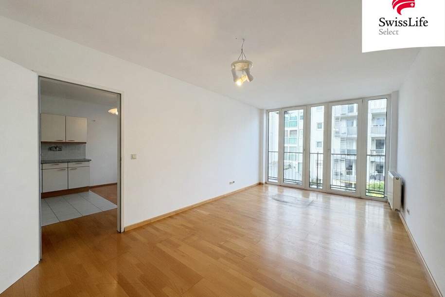 Schmucklos? Ein wenig. Chancenlos? Sicher nicht. | ca. 61 m² | 2 Zimmer | 3. Liftstock | Garage, Wohnung-kauf, 265.000,€, 1100 Wien 10., Favoriten