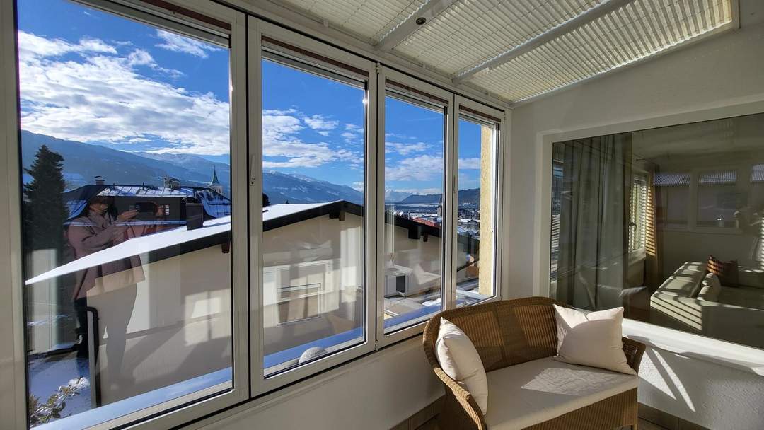 Traumhafte Aussicht, ruhig, zentral - Wohnparadies für Paare in begehrter Lage von Schwaz
