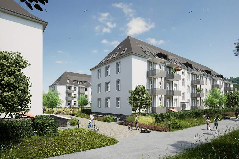 ERSTBEZUG - Helle 2-Zimmer-Wohnung mit Balkon, Wohnung-miete, 959,00,€, 4020 Linz(Stadt)