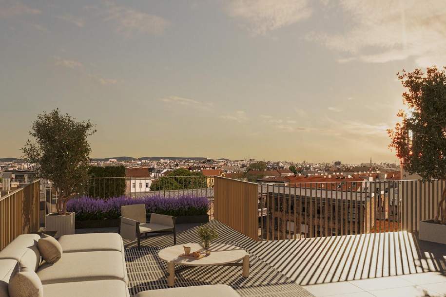 "Wohnoase Siebenbrunnengasse 44 - SONNIGER ERSTBEZUG MIT BALKON - Nachhaltig. Ruhig. Besonders.", Wohnung-kauf, 465.700,€, 1050 Wien 5., Margareten