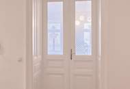 Balkon-Altbauwohnung 3 Zi und 21m² Balkon in Hofruhelage