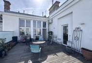 UNBEFRISTETE Traumwohnung im DG mit großer Terrasse nähe Karsplatz!