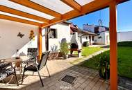 Gepflegtes Haus mit uneinsehbarem Garten