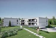 Paket - Angebot A01: Provisionsfreie Neubauwohnung mit 75m² Wfl., 9m² Terrasse, 59m² Garten, 2 TG-Plätze in Holzhäuseln!