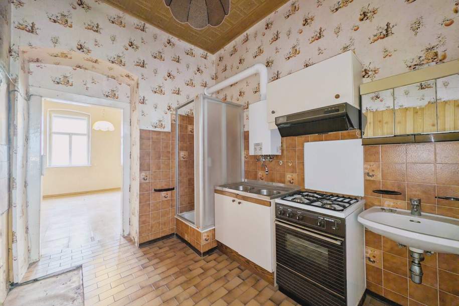 ++W1++ 2-Zimmer Altbau-Wohnung (sanierungsbedürftig) mit viel Potenzial!!!, Wohnung-kauf, 138.900,€, 1160 Wien 16., Ottakring