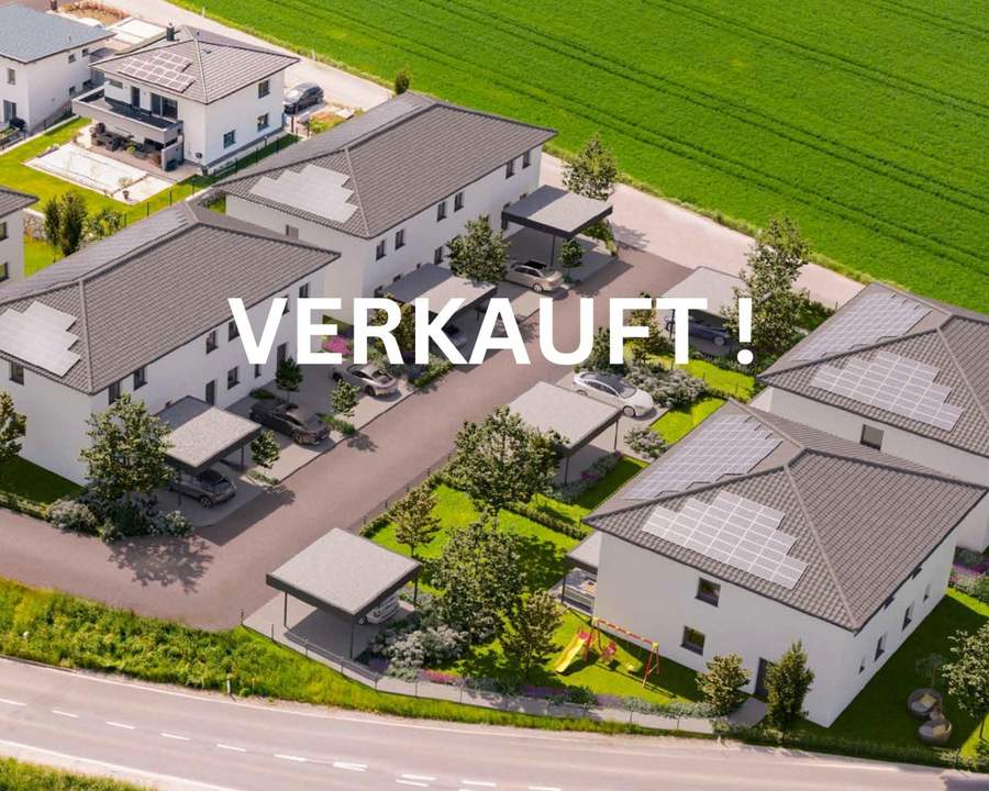 VERKAUFT - BAUSTART - GEFÖRDERTES Eckreihenhaus I WOHNTRAUM PAICHBERG