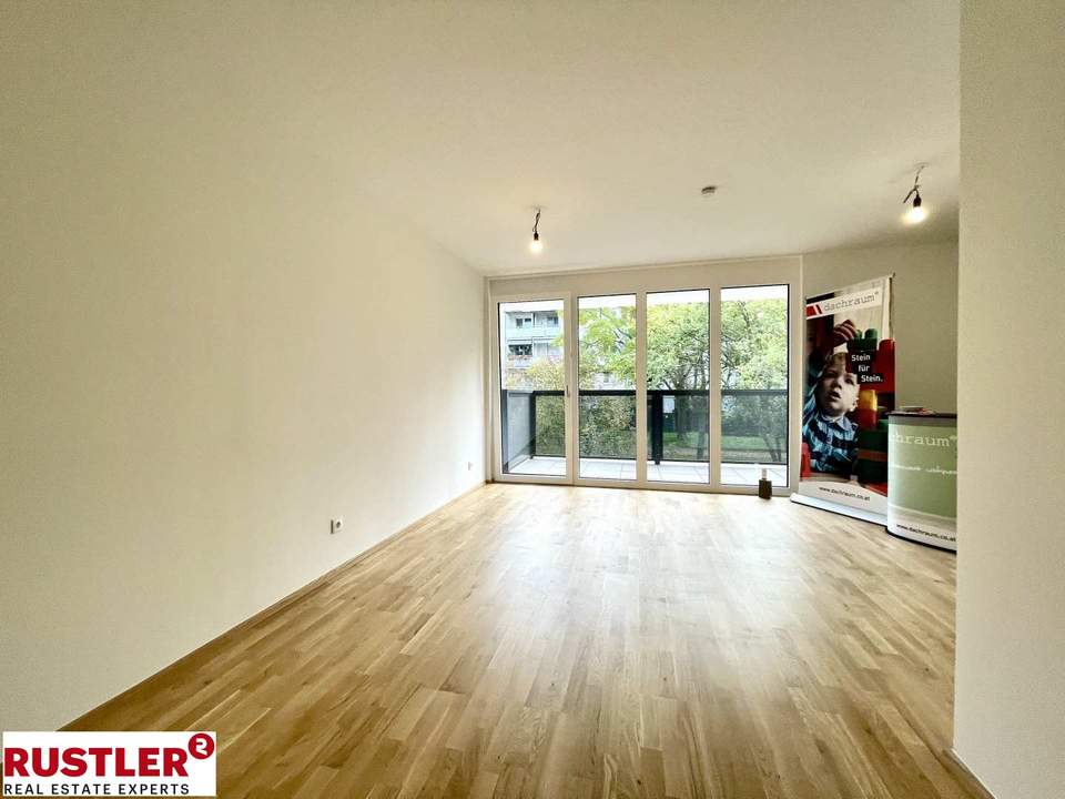 Wohnen beim Marchfeldkanal | Top 2-Zimmerwohnung mit Loggia | ERSTBEZUG