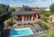 Neuwertiges Luxusrefugium im Weinviertel – Top gepflegter Bungalow mit Pool und Doppelgarage