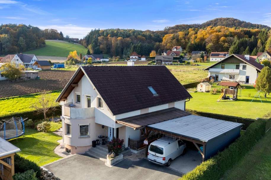 Stilvolles Eigenheim in sonniger Siedlungslage am Rande von Heimschuh, Haus-kauf, 385.000,€, 8451 Leibnitz