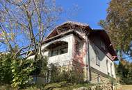 Charmante Jahrhundertwende-Villa auf Südhang im Pressbaumer Zentrum - TEILSANIERT!