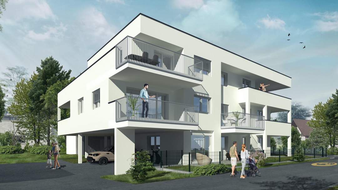NEUBAUPROJEKT! Schöne 4 Zimmer Gartenwohnung provisionsfrei!