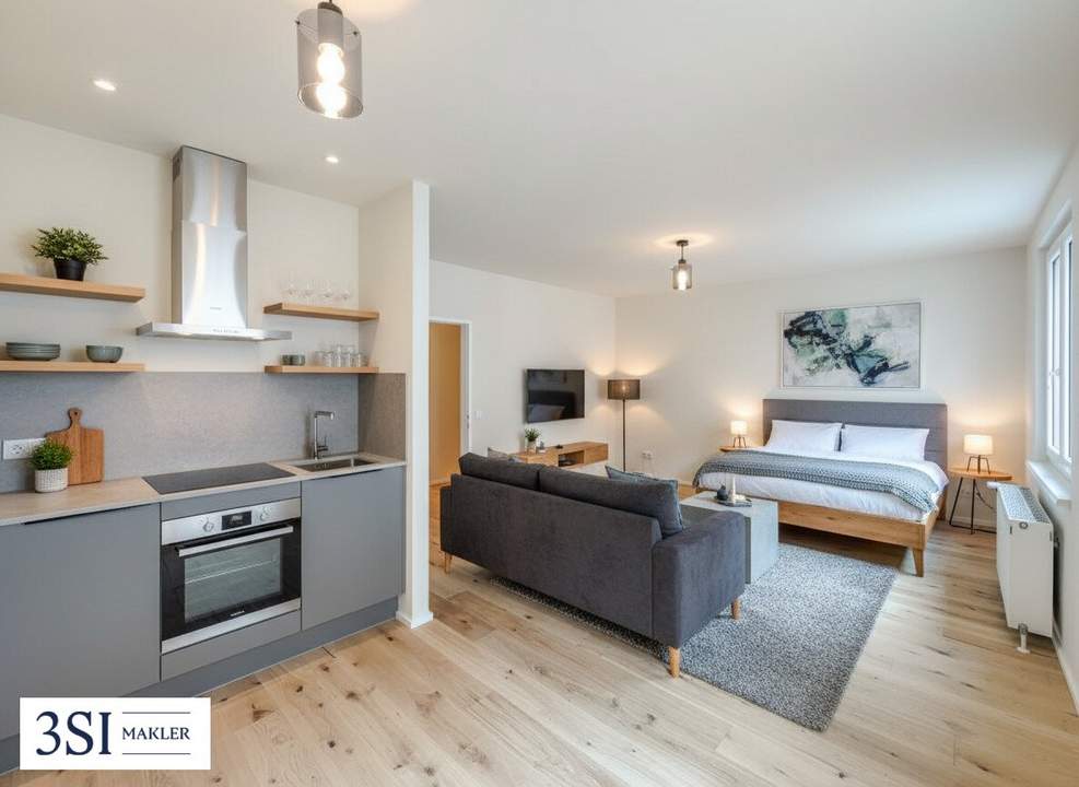 Zentrales City-Apartment gleich bei der U1-Taubstummengasse und der TU-Wien