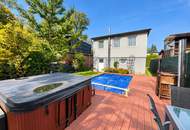 "Kleingartenhaus mit Pool"