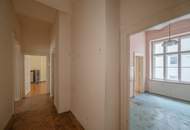 Stilaltbauwohnung mit Potenzial – ca. 122 m² im 2. Stock in Toplage des 6. Bezirks